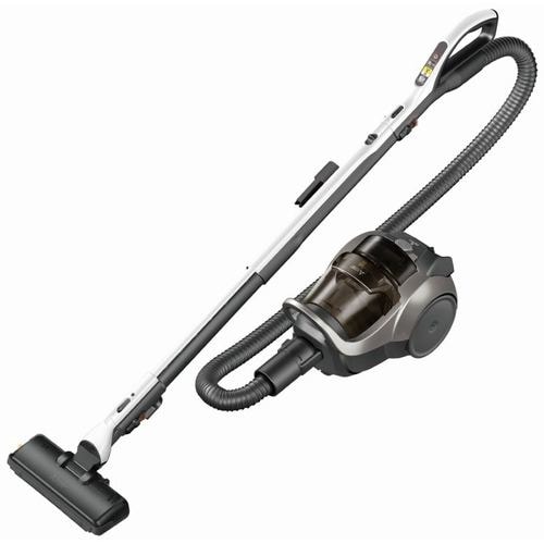 三菱電機 TC-ED2F-H サイクロン掃除機「Be-K(ビケイ)」 らくリーニングヘッド搭載 毛がらみ除去機能 メタルグレー