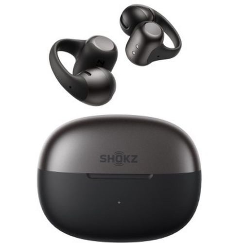 Shokz SKZ-EP-000069 OpenDots 2 イヤーカフ型 球面音響設計 11.8mmドライバー搭載 Bluetooth対応 Black