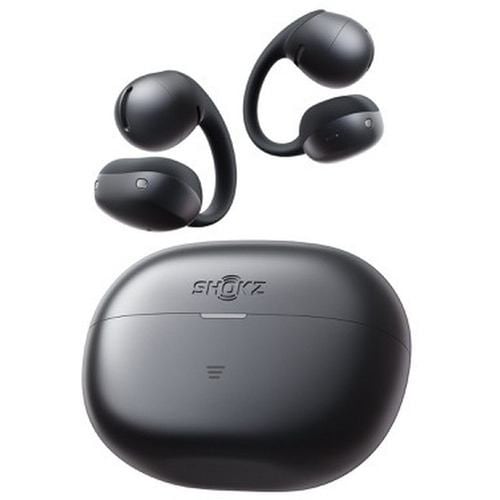 Shokz SKZ-EP-000072 OpenDots Air イヤーカフ型 11.8mmデュアルドライバー搭載 AI搭載マイク採用 Bluetooth対応 Black