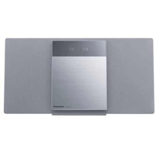 パナソニック コンパクトステレオシステム シルバー SC-HC420-S