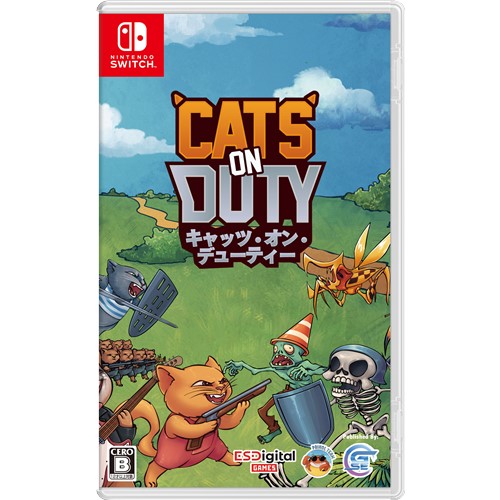 Cats on Duty Nintendo SwitchHAC-P-BFKMB