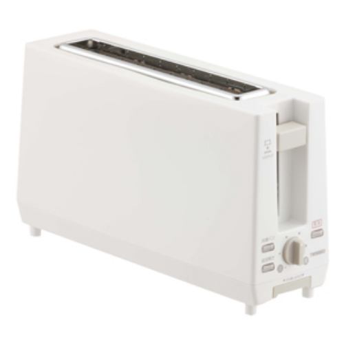 ツインバード TWINBIRD ポップアップトースター 950W 食パン2枚 TS‐D404W ホワイト