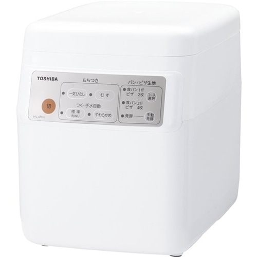 東芝 餅つき機 もちっ子（ 2合～1升 ） PFC-M116-W
