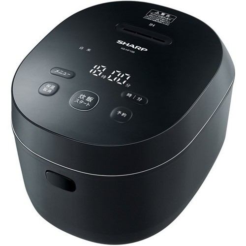 シャープ　炊飯器 5．5合 IH KS-HF10B-B ブラック
