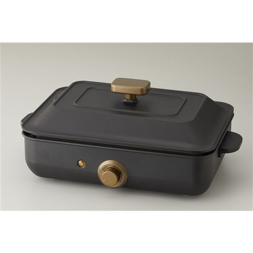 YAMADASELECT ヤマダオリジナル ホットプレート ミニ SerieNoir セリエノワール ブラック NHP-K20G1