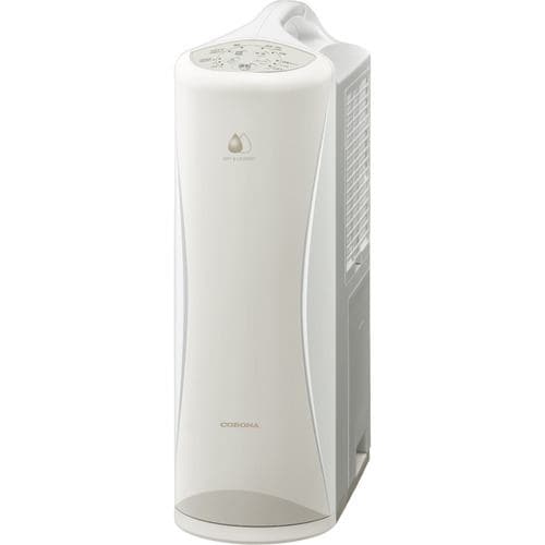 コロナ 除湿機 コンプレッサー式 タンク容量3L スリムモデル 衣類乾燥 目安畳数～14畳 オートルーバー搭載 CD-S6325 ベージュ系