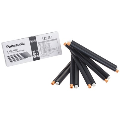 パナソニック FAX用 インクフィルム 5本入 KX-FAN190V