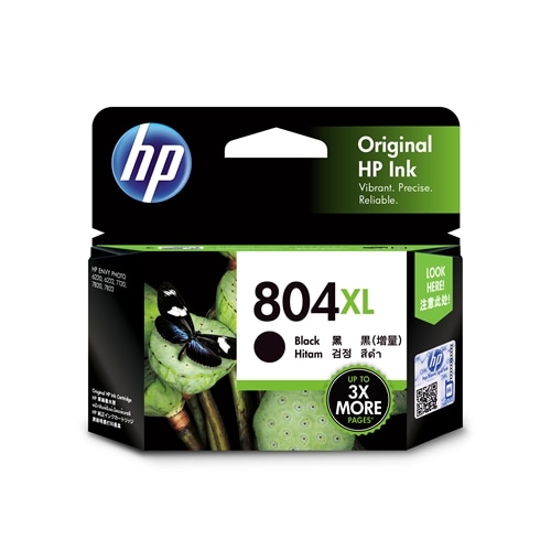 HP 純正インクカートリッジ 増量版 黒 T6N12AA HP 804XL