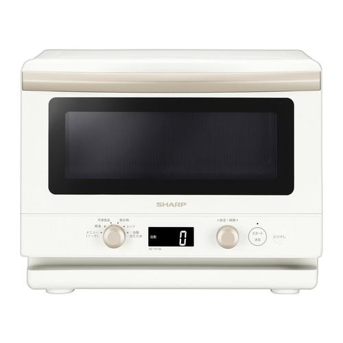 シャープ RE-TD186-W 単機能レンジ らくチン！センサー搭載 フラット庫内 18L ホワイト