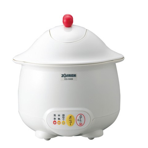 象印 温泉たまご器 エッグ DODODO エッグドゥドゥドゥ ホワイト EG‐HA06‐WB