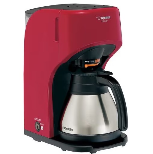 象印マホービン コーヒーメーカー 675ml レッド EC-KV50-RA