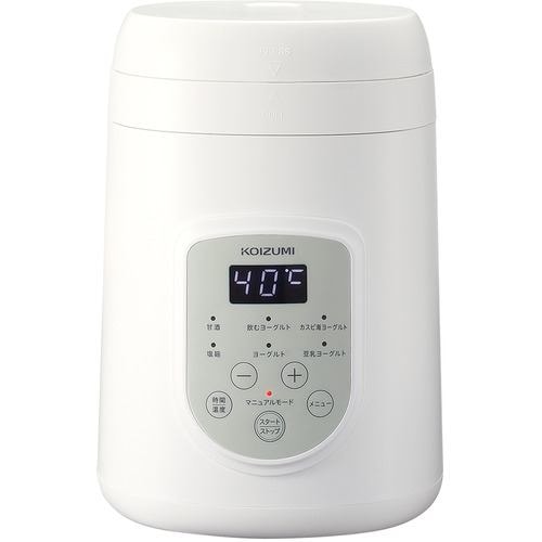 コイズミ KYG0800 ヨーグルトメーカー ホワイト