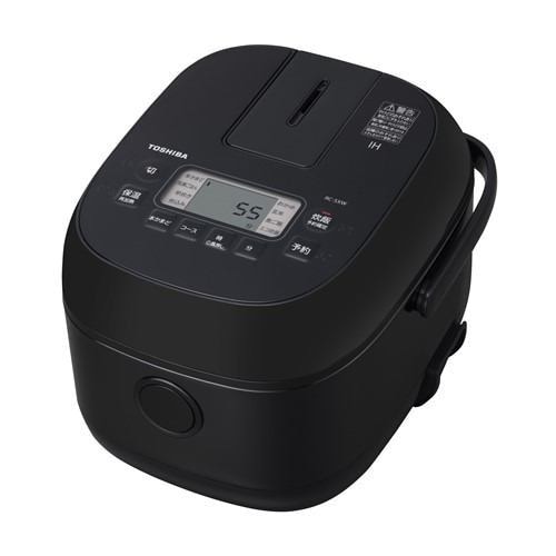 東芝 RC-5XW(K) IH炊飯器 3合炊き ブラック