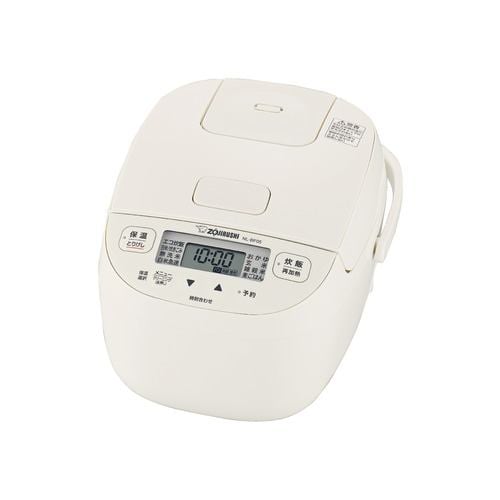 象印マホービン NL-BF05-WZ マイコン炊飯ジャー 極め炊き 3合炊き ソフトホワイト