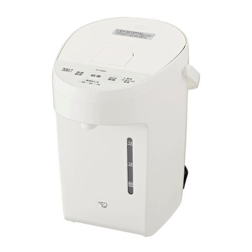 象印マホービン CP-EB20-WA マイコン沸とう電動ポット 3段階保温設定機能搭載 2.0L ホワイト