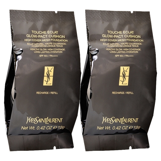 イヴ・サンローラン ラディアント タッチ グロウパクトリフィル 12g x 2B10 - 最も明るい肌色