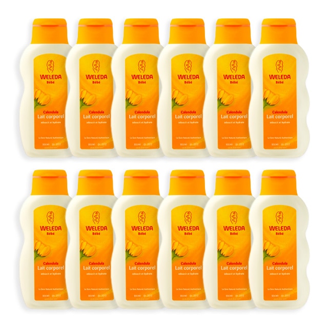 ヴェレダ カレンドラ ベビーミルクローション 200ml x 12 お得な12個セット