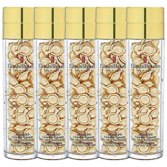 エリザベスアーデン アドバンスドセラミドカプセルデイリーユースレストリングセラム 90カプセル x 10お得な10個セット