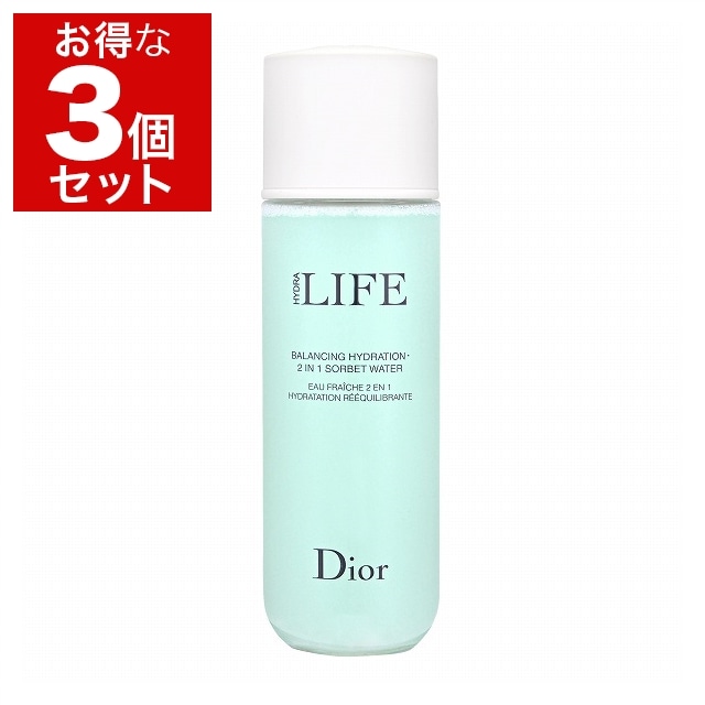 ディオール（クリスチャンディオール） ライフ バランシング ソルベ ウォーター もっとお得な3個セット 175ml x 3