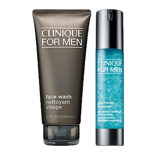 クリニーク フォーメン 2点セット/ フェース ウォッシュ 200ml ＋ MX ハイドレーター ウォーター ジェル コンセントレート 48ml