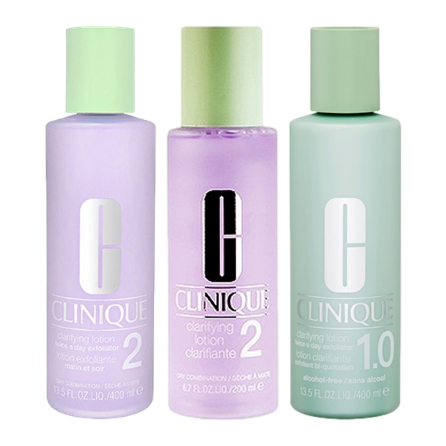 クリニーク クラリファイング 3点セット/ローション2 400ml ＋ ローション2 200ml ＋ ローション 1.0 400ml