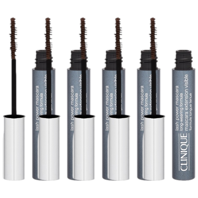 クリニーク ラッシュ パワー マスカラ ロング ウェアリング フォーミュラ6ml x 504 ダークチョコレート