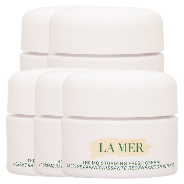 ドゥ・ラ・メール ザ･モイスチャライジング フレッシュ クリーム7mlx5(35ml)ミニサイズ