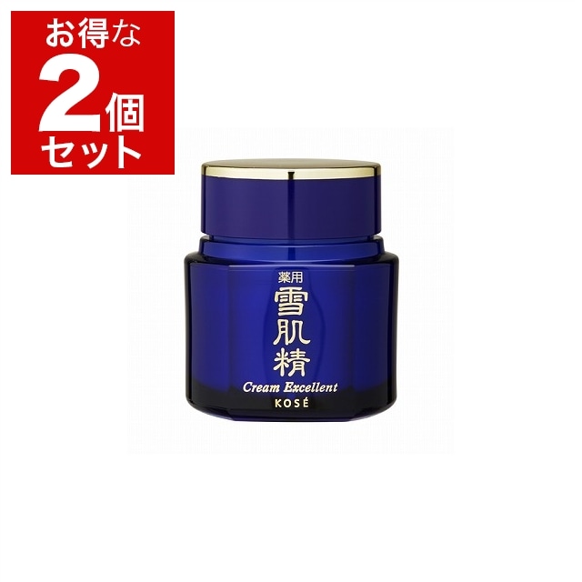コーセー 雪肌精 クリーム エクセレント 50g x 2 お得な2個セット