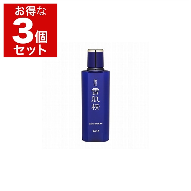 コーセー 雪肌精 ローション エクセレント 200ml x 3 もっとお得な3個セット