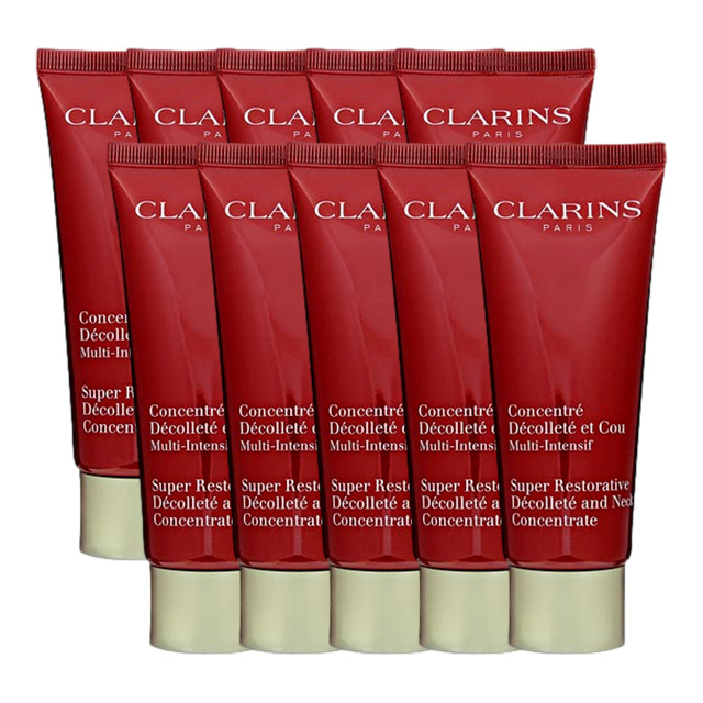 クラランス スープラ ネック デコルテ コンセントレイト75ml x 10お得な10個セット