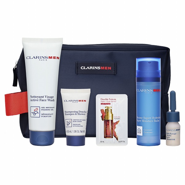 クラランス クラランスメンハイドレーションコレクション5点＋ポーチ