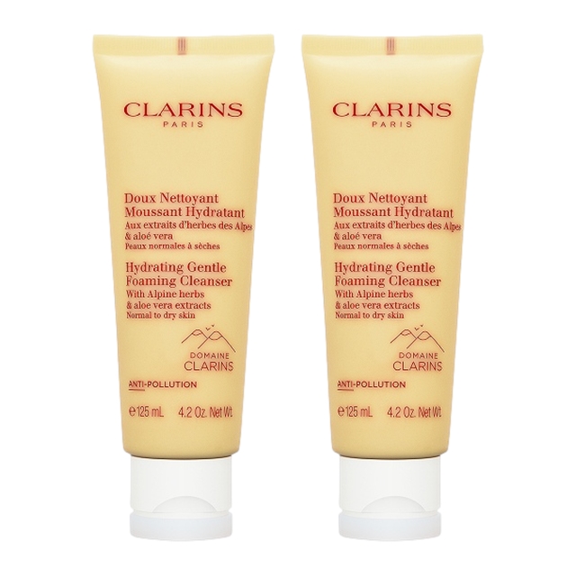 クラランス ジェントル フォーミング クレンザーSP ドライ／ノーマル125ml x 2お得な2個セット