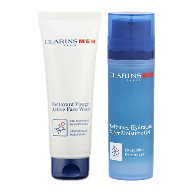 クラランス メン アクティヴ フェイス ウォッシュ ＋ モイスチャージェルSP125ml+50ml