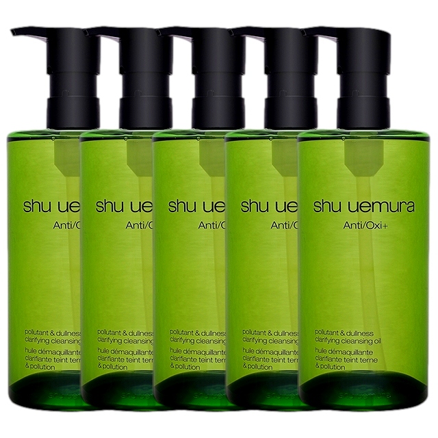 シュウ ウエムラ A/O + P.M. クリア ユースラディアント クレンジング オイル450ml x 5お得な5個セット