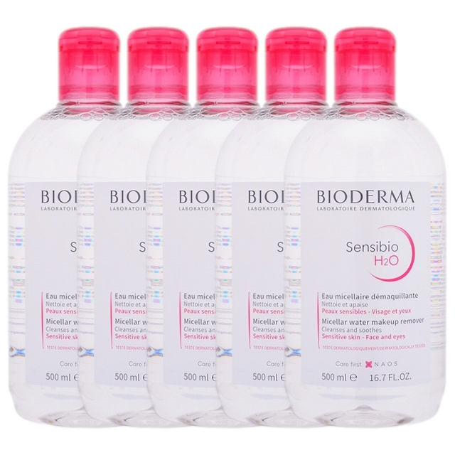 ビオデルマ サンシビオ H2O エイチツーオー D500ml x 5お得な5個セット