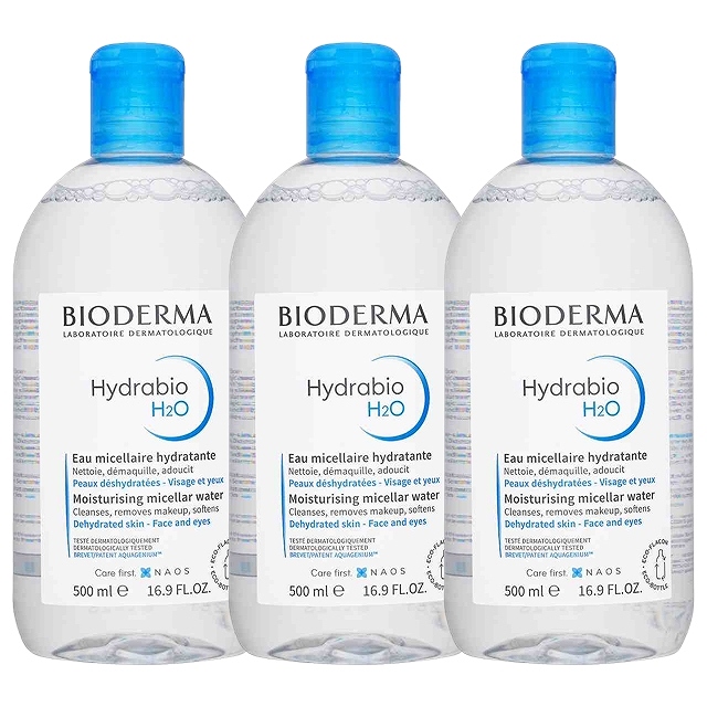 ビオデルマ イドラビオ H2O(リニューアル)500ml/16.9fl.oz. x 3