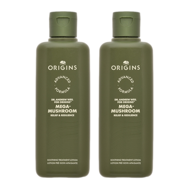 オリジンズ アンドリュー ワイル メガマッシュルーム リリーフ＆レジリエンス ローション 200ml x 2