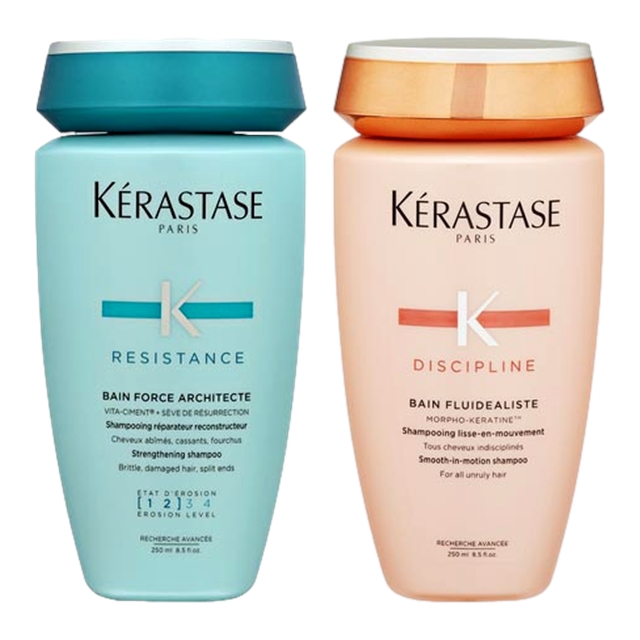 ケラスターゼ レジスタンス RE バン ド フォルス アーキテクト 250ml とDP バン フルイダリスト 1 250ml のセット