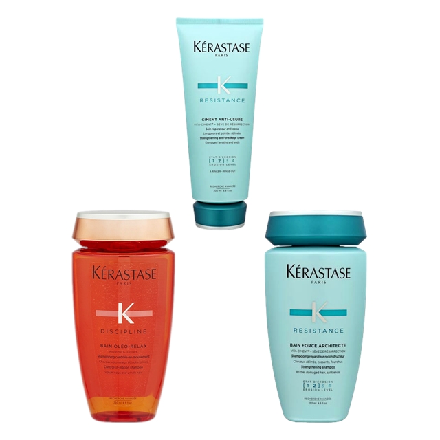 ケラスターゼ レジスタンス RE シャンプー＋コンディショナー＋ディシプリン DP シャンプーセット
