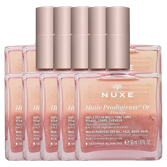 ニュクス プロディジュー フローラル ゴールド オイル50ml x 10お得な10個セット
