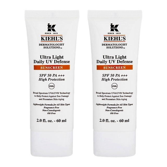 キールズ / キール DS UVディフェンス SPF50 PA++++60ml x 2お得な2個セット