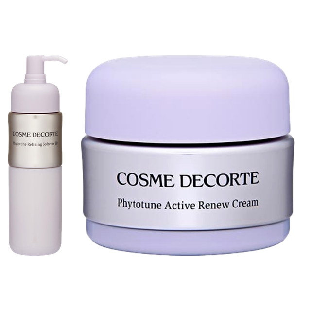 コスメデコルテ フィトチューン 2点セット/ リファイニング ソフナー ER(よりしっとり) 200ml ＋ アクティブ リニュー クリーム 30ml