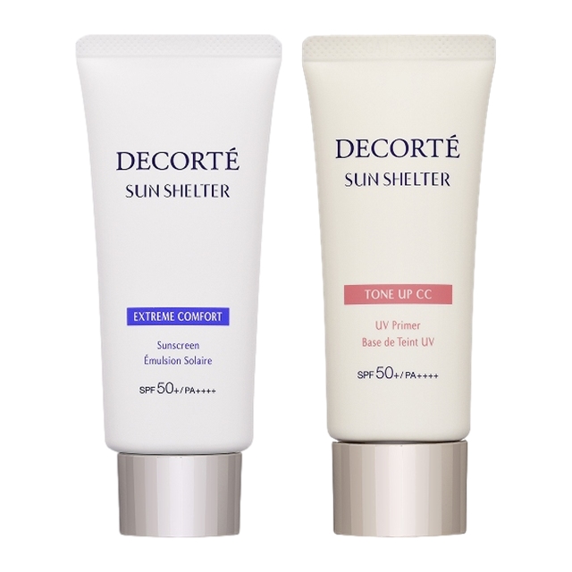 コスメデコルテ サンシェルター マルチ プロテクション コンフォート＋トーンアップCC 56ml+32ml2 ベージュ
