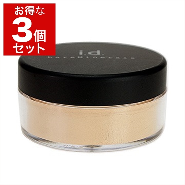 ベアミネラル/ベアエッセンシャル オリジナル ファンデーションSPF15 8g/0.28oz x 3 ライト
