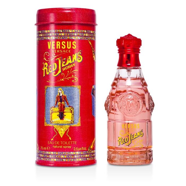 廃盤美品　ヴェルサーチ　レッドジーンズオードトワレ Amazon | ヴェルサーチ VERSACE レッド ジーンズ オードトワレ