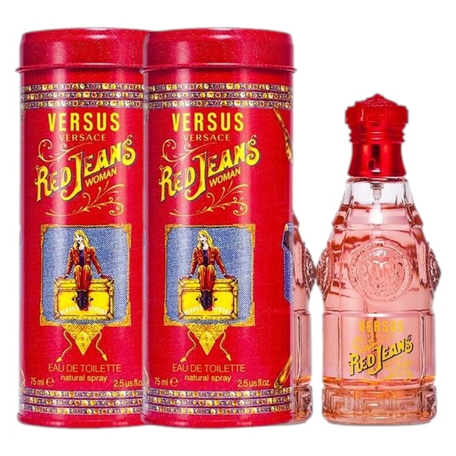 ヴェルサーチ レッドジーンズ オーデトワレ スプレー75ml x 2