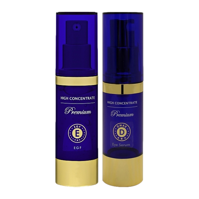 ハイコンセントレート プレミアム EGF セラム +プレミアム DMAE アイセラム セット30ml+15ml