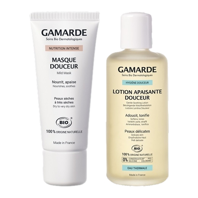 ガマルド マスク　ドゥスール 40g とローション　ドゥスール 200ml のセット40g/200ml