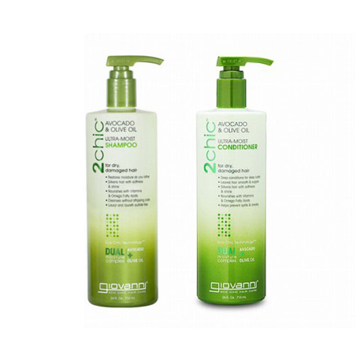 ジョヴァンニ 2chic モイストシャンプー & コンディショナーセット710ml×2ビッグボトルセット