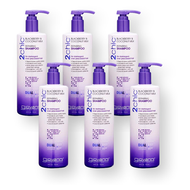 ジョヴァンニ 2chic ダメージ シャンプー710ml x 6お得な6個セット